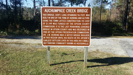  Auchumpkeep Creek Bridge Sign