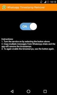 How to mod Timestamp Remover for WhatsApp lastet apk for pc