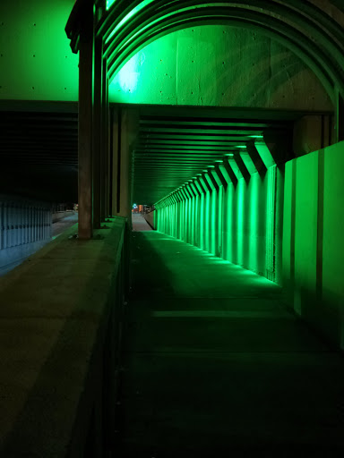 Tunnel of Light on Central Ave