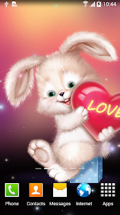 Cute Bunny Live Wallpaper(圖4)-速報App