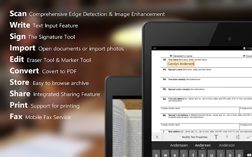 ScanWritr: scanner,PDF,editor - screenshot thumbnail