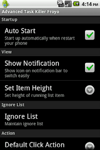  Advanced Task Killer Froyo- screenshot thumbnail 