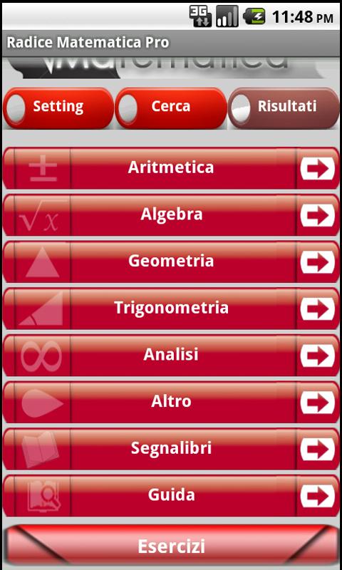 Radice Matematica Pro Screen 1