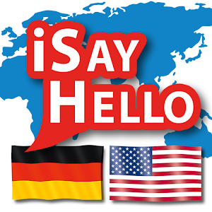 iSayHello German - English USA logo