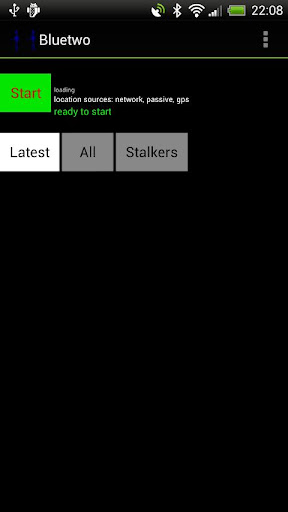 Bluetwo Stalker Detector