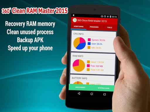 360 Clean RAM Master 2015