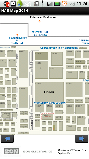 2014 NAB Show Map