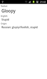 Nadsat for Gloopies Screenshots 4