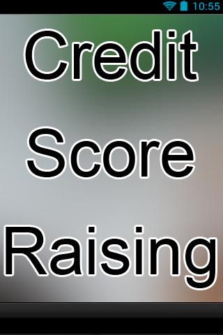 Credit Score Raising