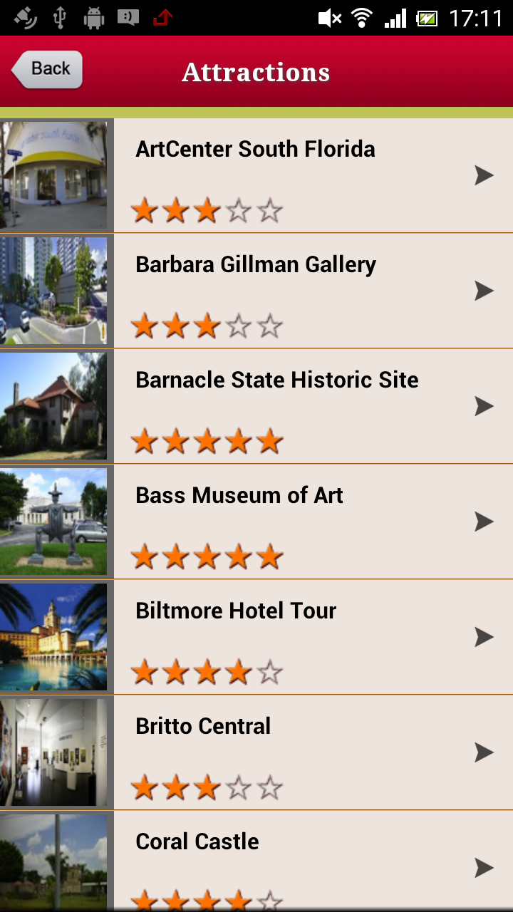 Miami Offline Travel Guide Screen 3
