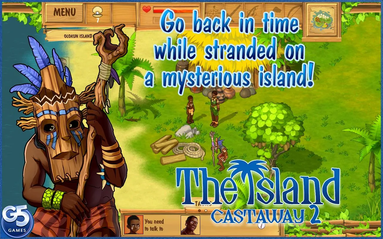 Island: Castaway ® 2 Full - ekran görüntüsü