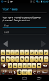 Darkbrown keyboard image