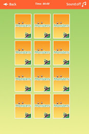 Monsters Memory Match Lite poster 2