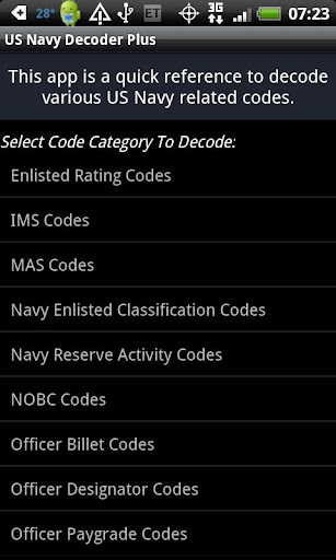 Decoder Plus for US Navy