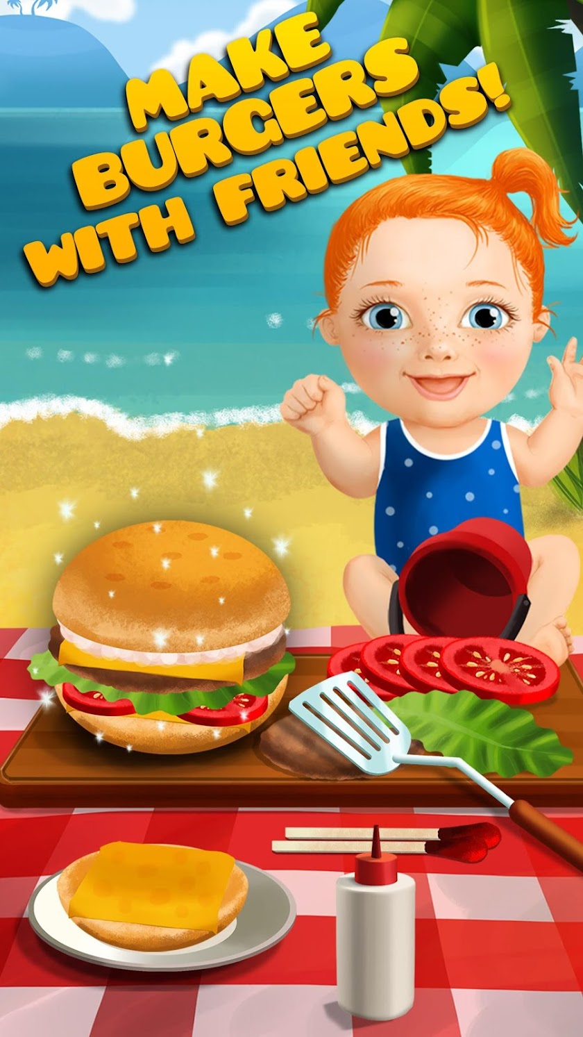 Sweet Baby Girl - Beach Picnic Screen 2