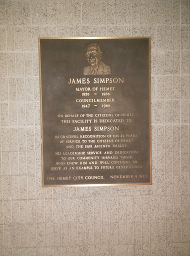 James Simpson Plaque