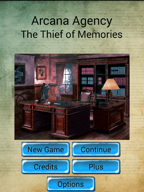 Android application ArcanaAgency Thief of Memories screenshort