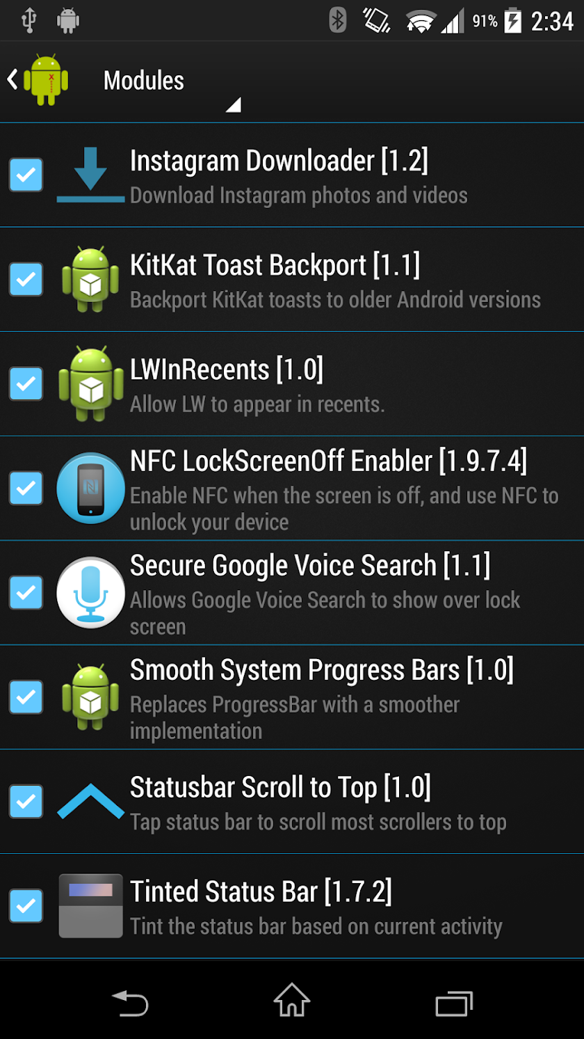 IGDL Donation Package [Xposed] Screen 1