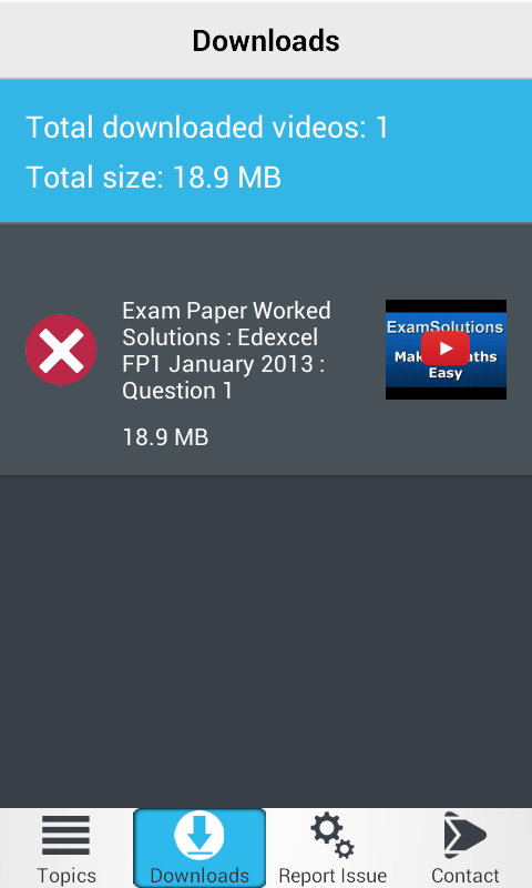Edexcel FP1 Screen 3