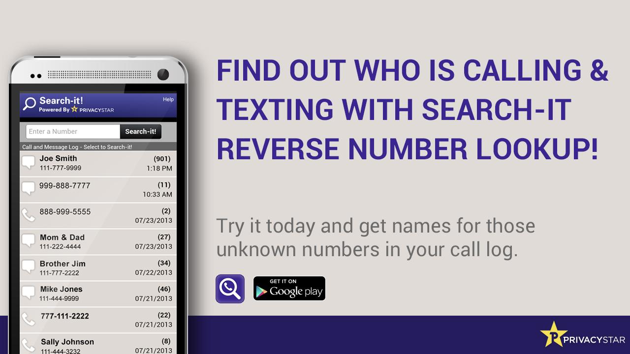 Reverse Phone Number Lookup - Android Apps on Google Play