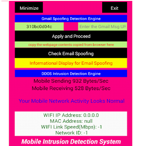 DDOS, Email Spoofing Detection logo
