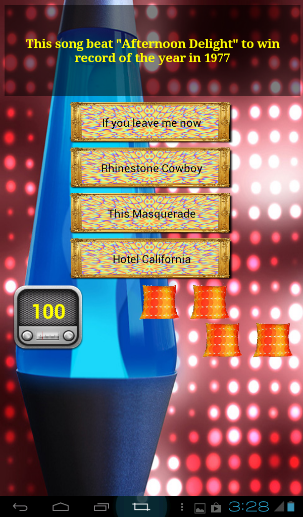 70s Trivia Screen 2