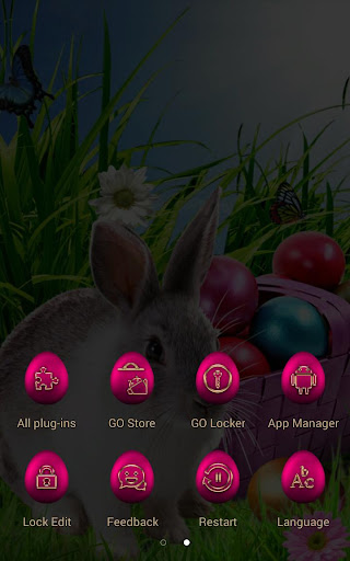 【免費個人化App】Happy Easter Go Launcher Theme-APP點子