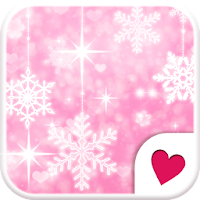 冬のきせかえ壁紙 ピンクの雪の結晶 Androidアプリ Applion