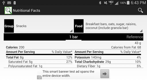 【免費健康App】Nutritional Facts-APP點子