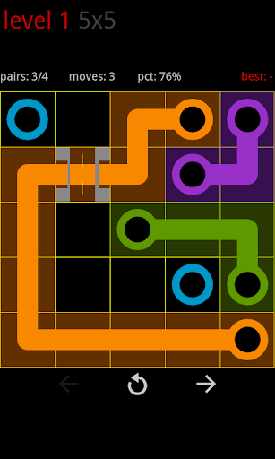 Circle Pie Cross - Flow Game