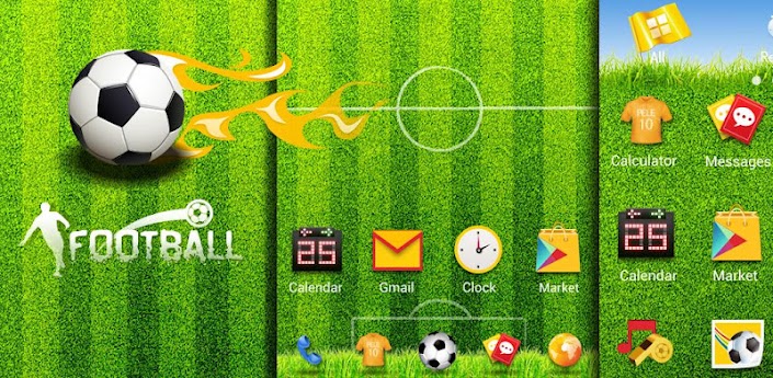 Football GO LauncherEX Theme 1.0 Apk