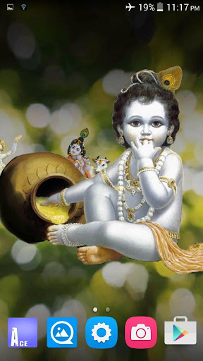 4D Krishna Live Wallpaper