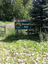 Deerpath Park: Walking Path Sign