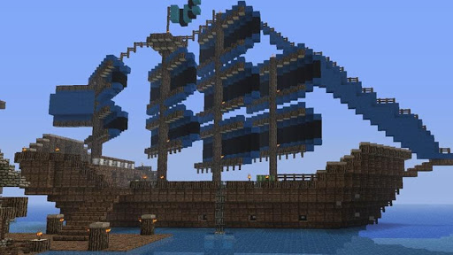 Pirate Ship Ideas - Minecraft