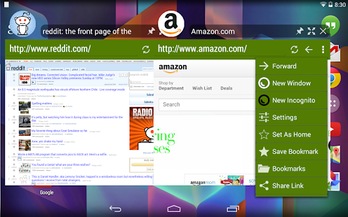 Hover Browser - screenshot thumbnail