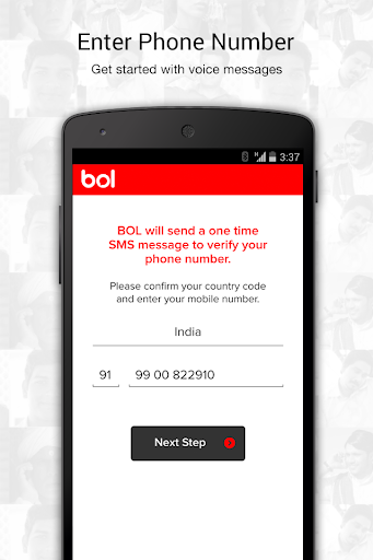 BOL Voice Messaging App