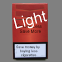 Smoke Less Save More (Light) logo