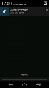 Silence Premium Do Not Disturb - Android Apps on Google Play