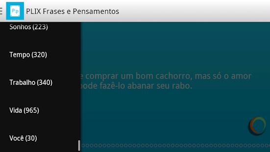 PLIX Frases e Pensamentos Screen 2