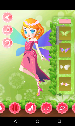 【免費休閒App】Cute Fairy Dressup-APP點子