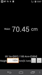 Ideal waist size poster 1