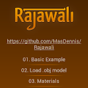 Rajawali 3D Engine Examples logo