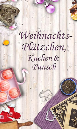 Weihnachts-Plätzchen Kuchen