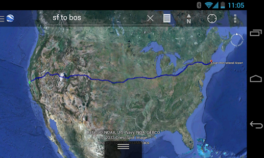 Google Earth - screenshot thumbnail