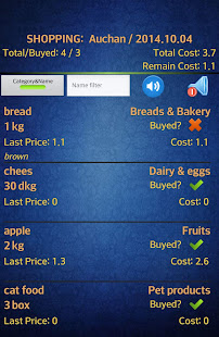 Easy Android Shopping List Pro(圖3)-速報App