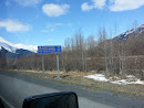Alaska Railroad Sign