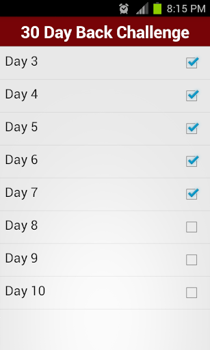 【免費健康App】30 Day Back Challenge FREE-APP點子