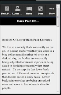 Free Exercises for Lower Back Pain APK for PC