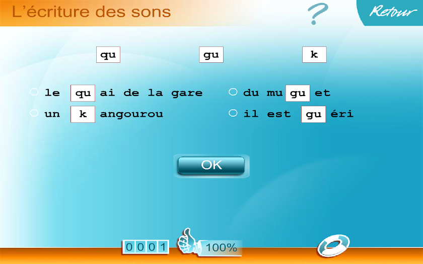 Orthographe CE2 Screen 3