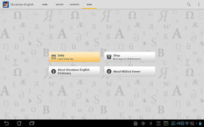 Slovenian<>English Dictionary poster 9